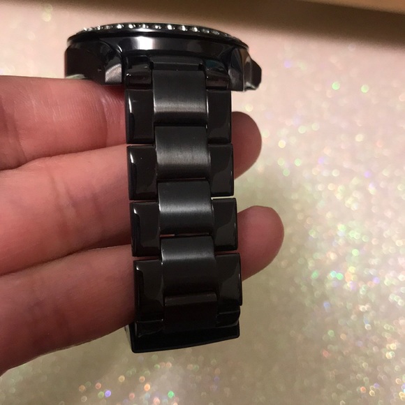 Stainless Steel Black Fossil Watch - Picture 3 of 11